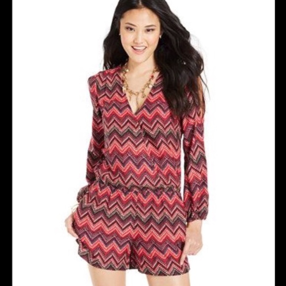 Jessica Simpson Pants - Jessica Simpson long sleeve cold shoulder romper